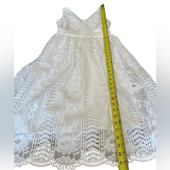 Lulu's White Lace Mini Dress - Picture 12 of 12